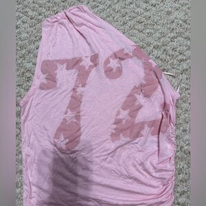 Urban Outfitters Pink Star Tank Top